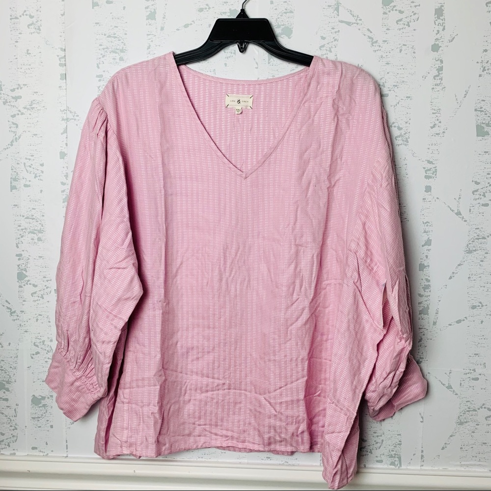 Lou & Grey Pickstitch Jacquard Top - Picture 3 of 6